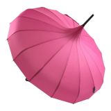 Boutique CLASSIC Pagoda Umbrella Rose Red