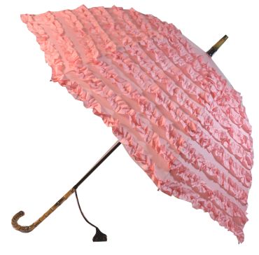 Boutique Fifi Stick Umbrella Pink